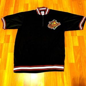 Baltimore orioles half zip warm up